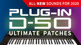 Roland D-50 Plug-in FREE Sounds - NEW!