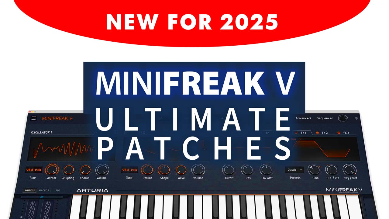 Free Arturia MiniFreak V Patches, Sounds, and Synth Presets