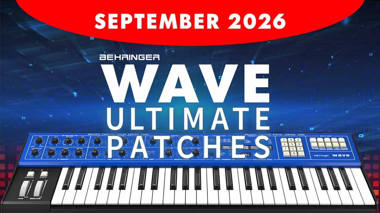 Behringer WAVE Free Presets, Synth Patches and Free Sounds