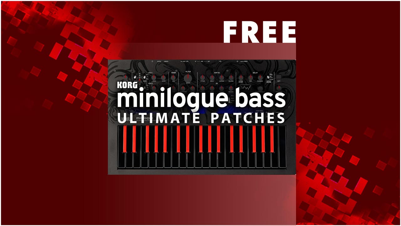 Free Korg Minilogue Bass Synth Presets, Synth Patches and Synth Sounds