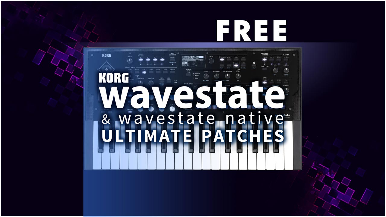 Free Korg Wavestate Synth Presets, Synth Patches and Synth Sounds