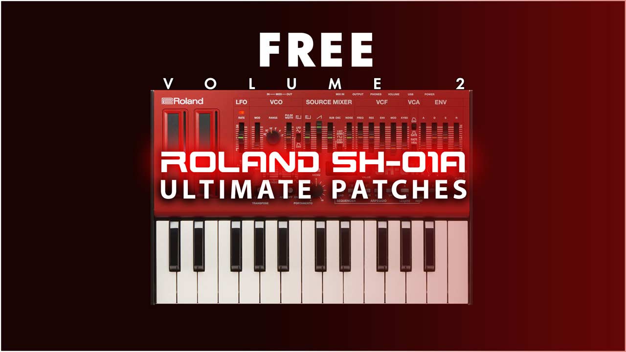 Free Roland SH-01A Synth Presets, Synth Patches and Synth Sounds