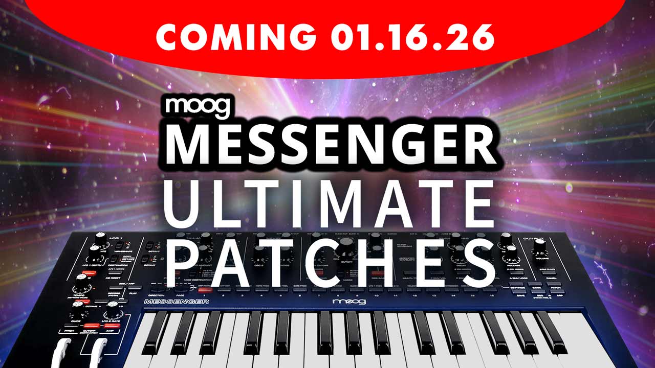 Moog Messenger Free Patches, Sounds, and Synth Presets