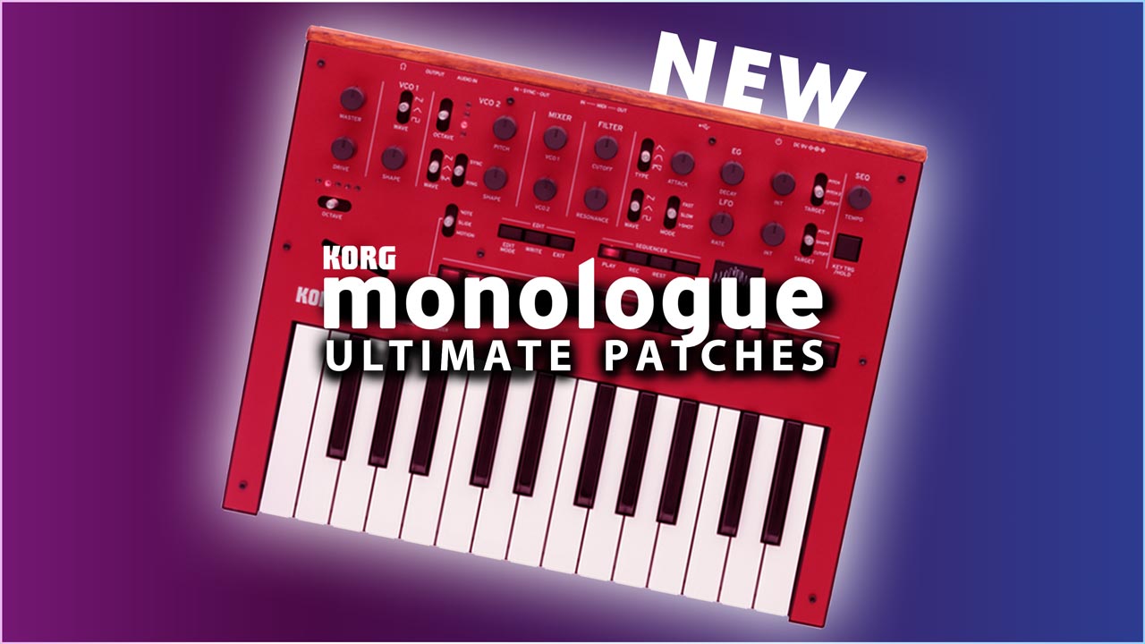 Korg Monologue Patches, Synth Presets and Sounds