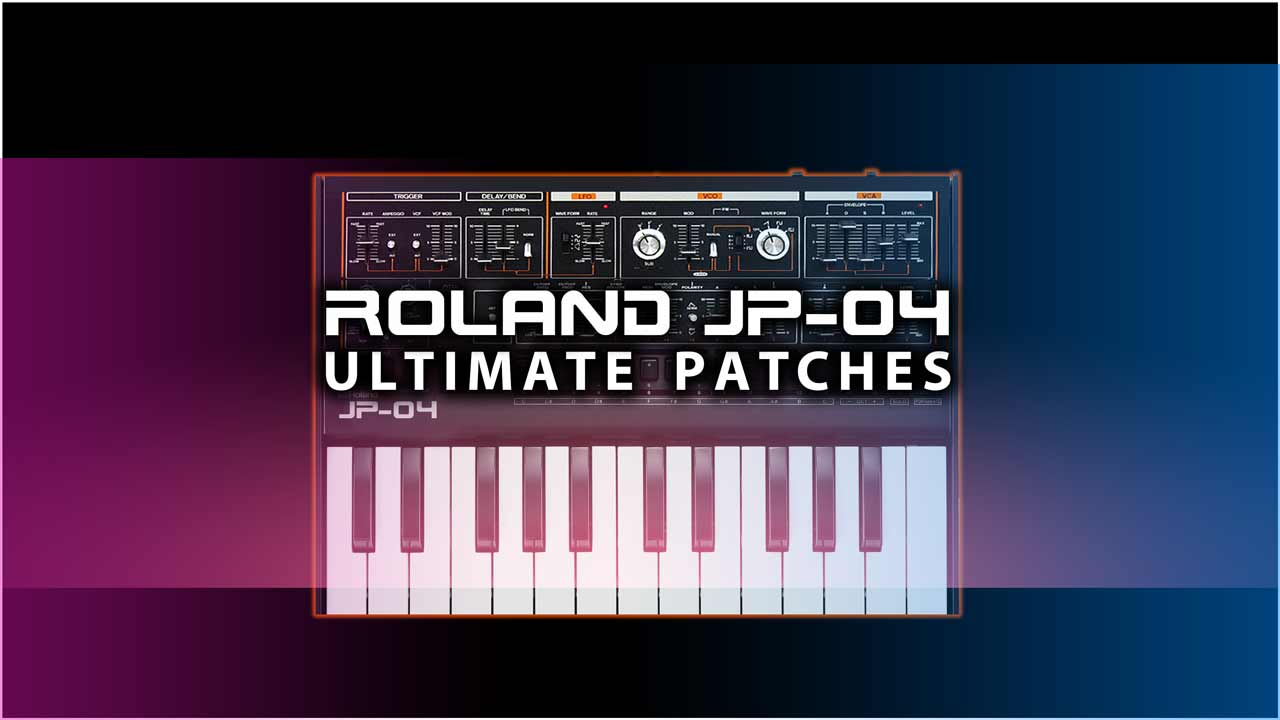Roland JP-04 Jupiter-4 Patches, Synth Presets and Sounds