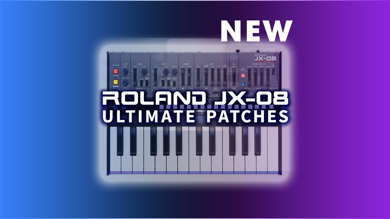 Roland JX-08 Patches, Synth Presets and Sounds
