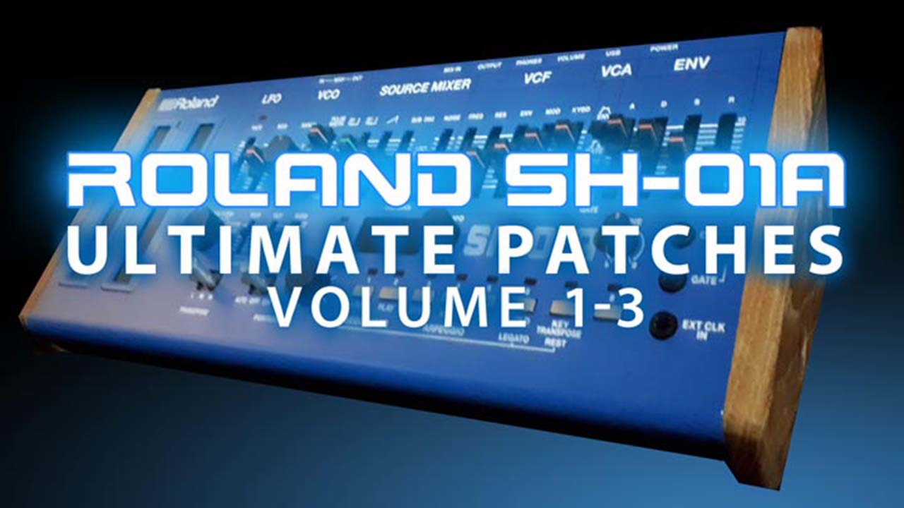 New! Best-Selling Roland SH-01A Patches / Sounds / Synth Presets