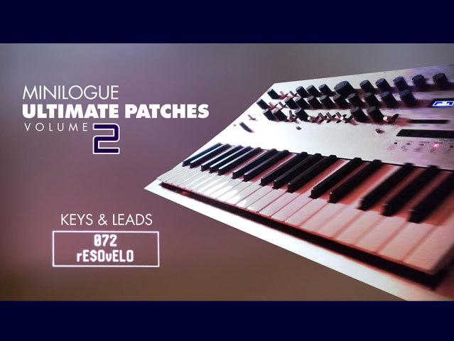 New! Best-Selling Korg Minilogue Patches / Sounds / Synth Presets